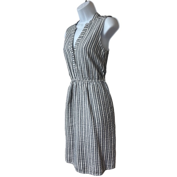 Sz XS Olive & Oak Striped Sleeveless Dress - Picture 5 of 7